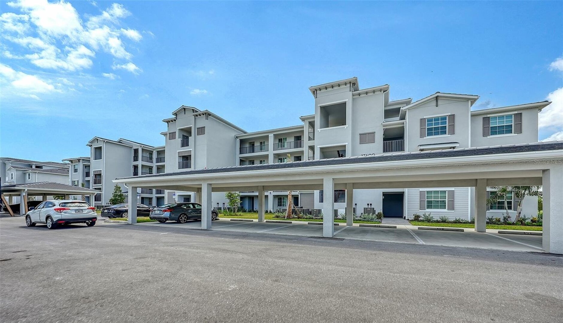 Exterior of condo
