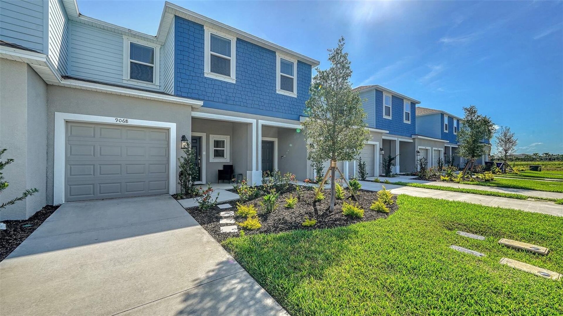 Exterior of townhouse