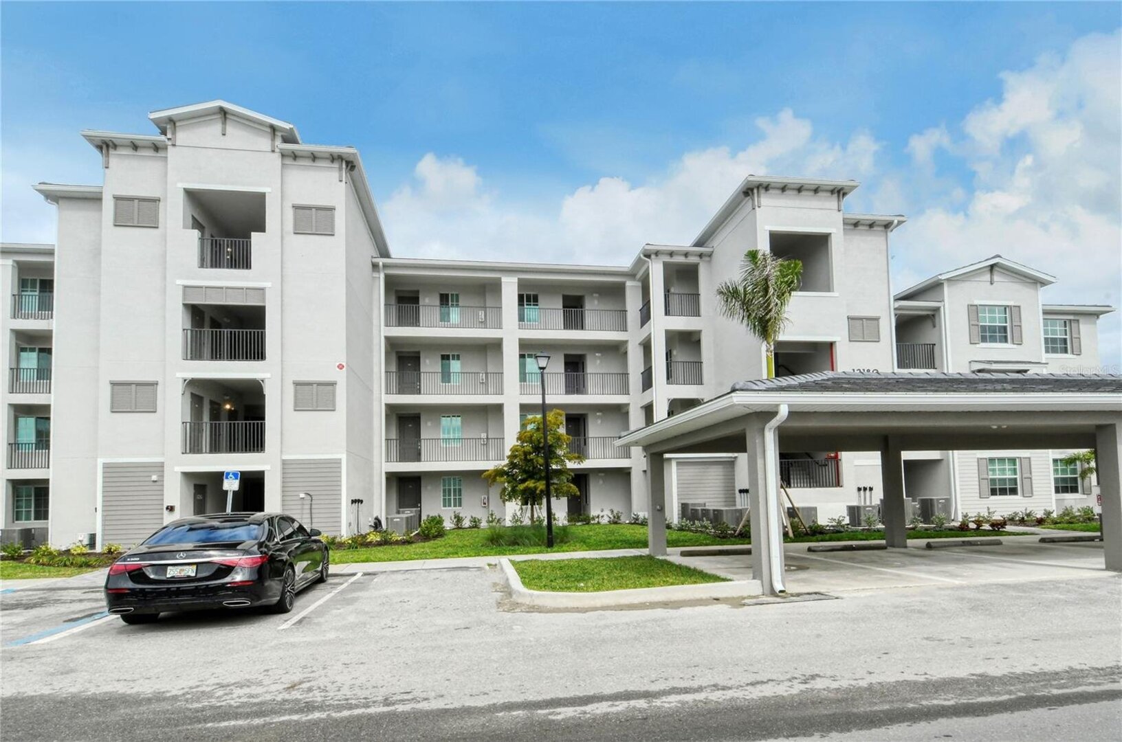 Exterior of building