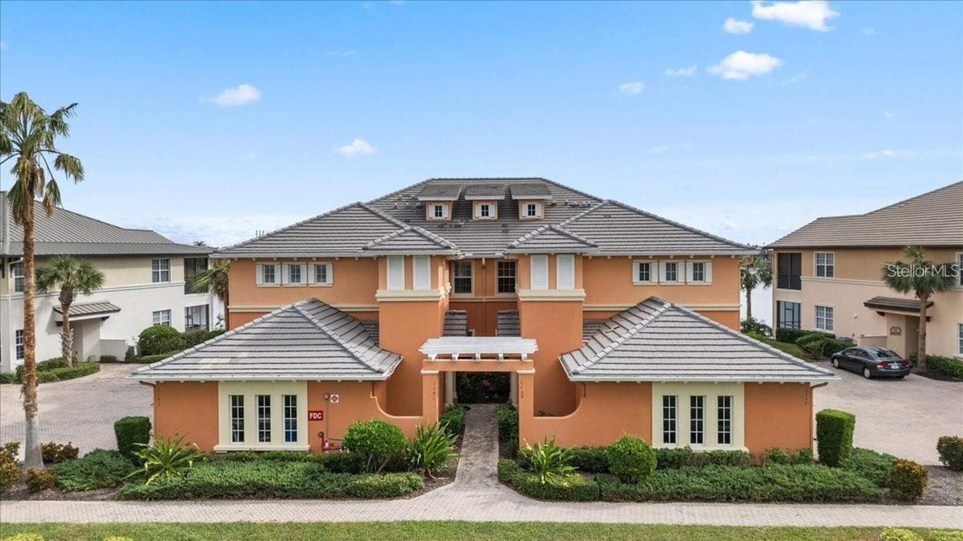 Exterior of townhome