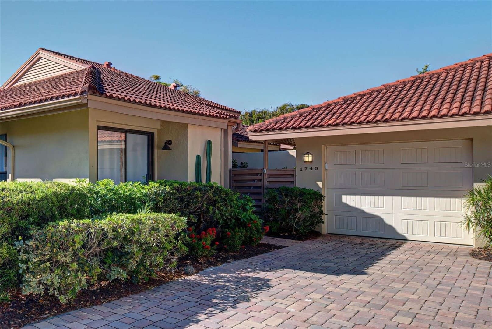 Exterior of unit