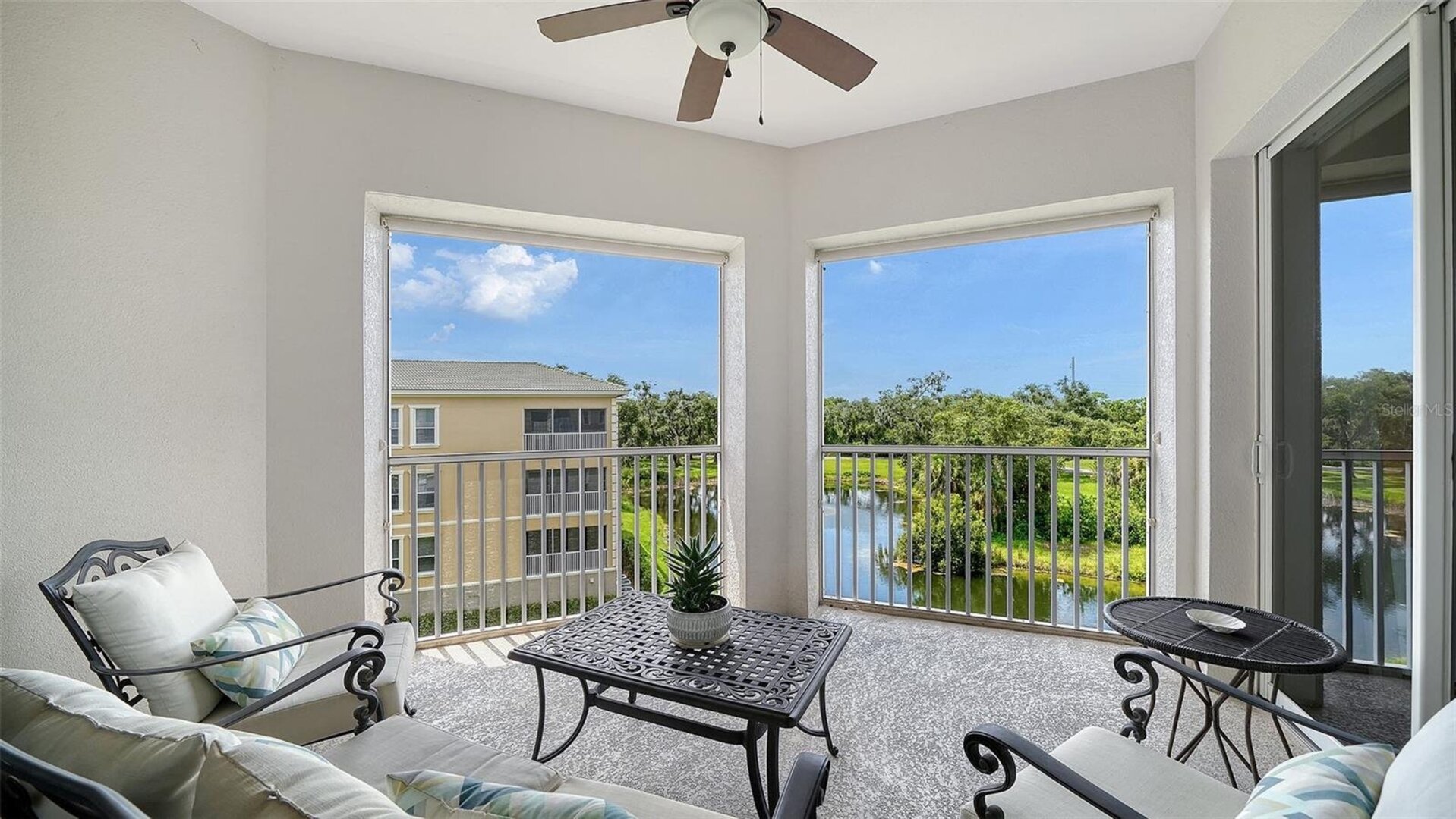 Private balcony