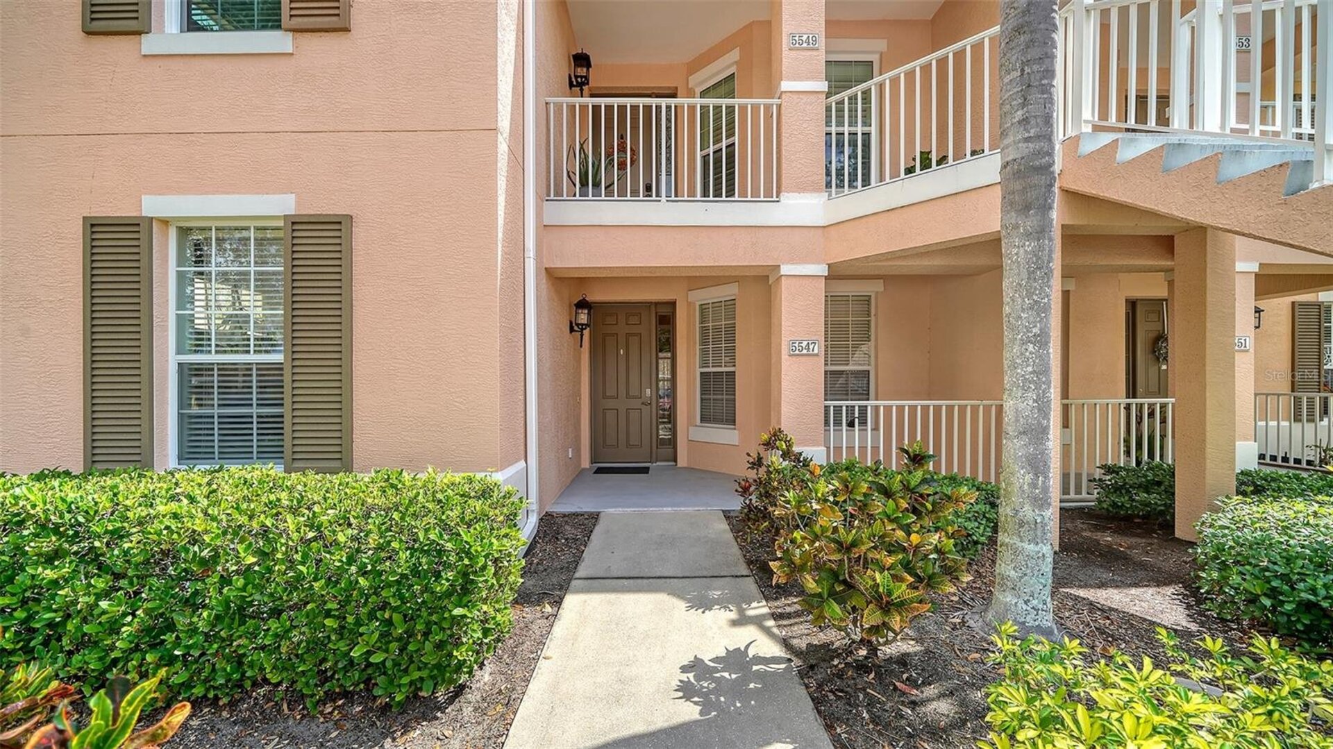Exterior of condo