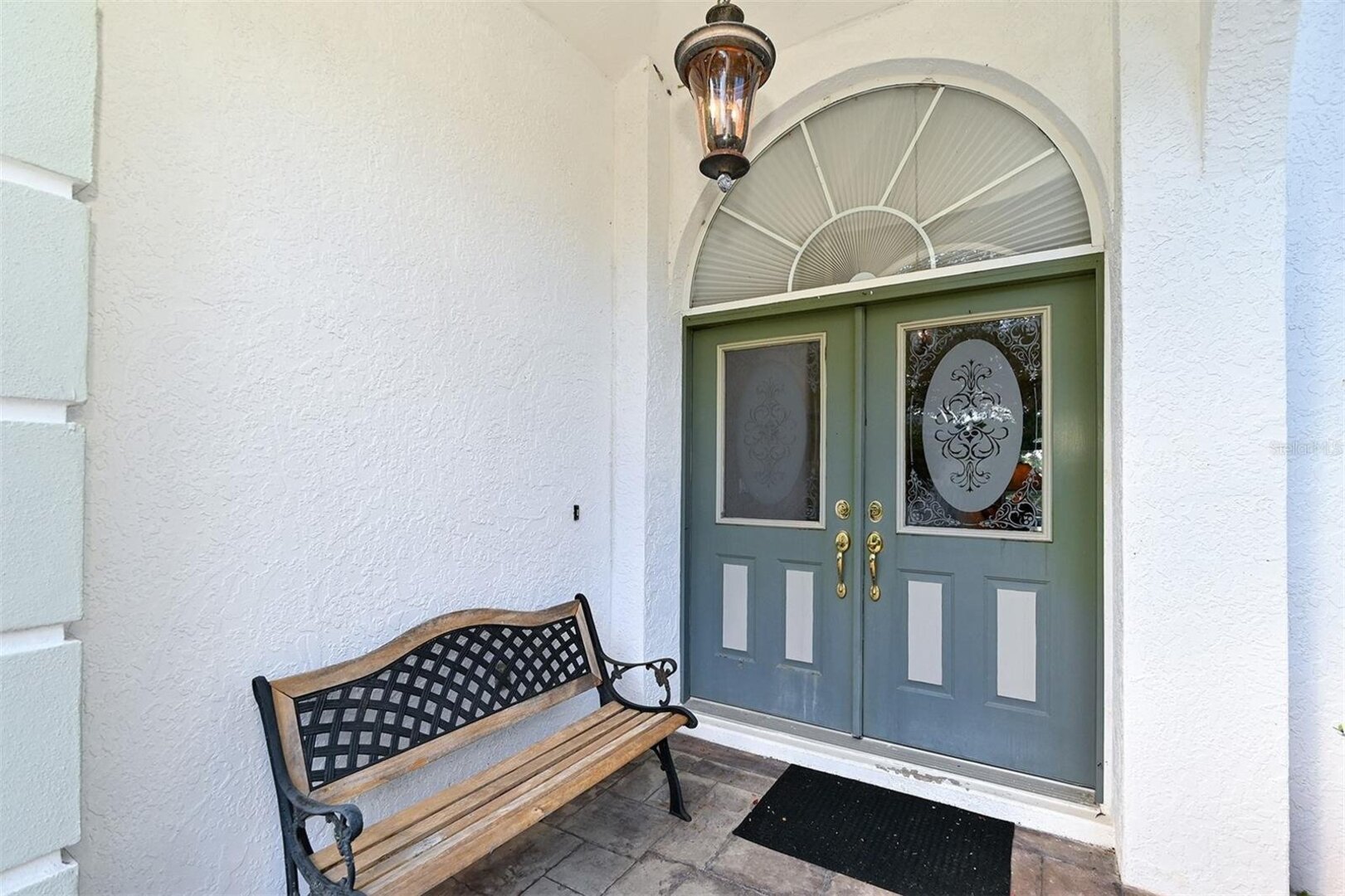 Front porch of home